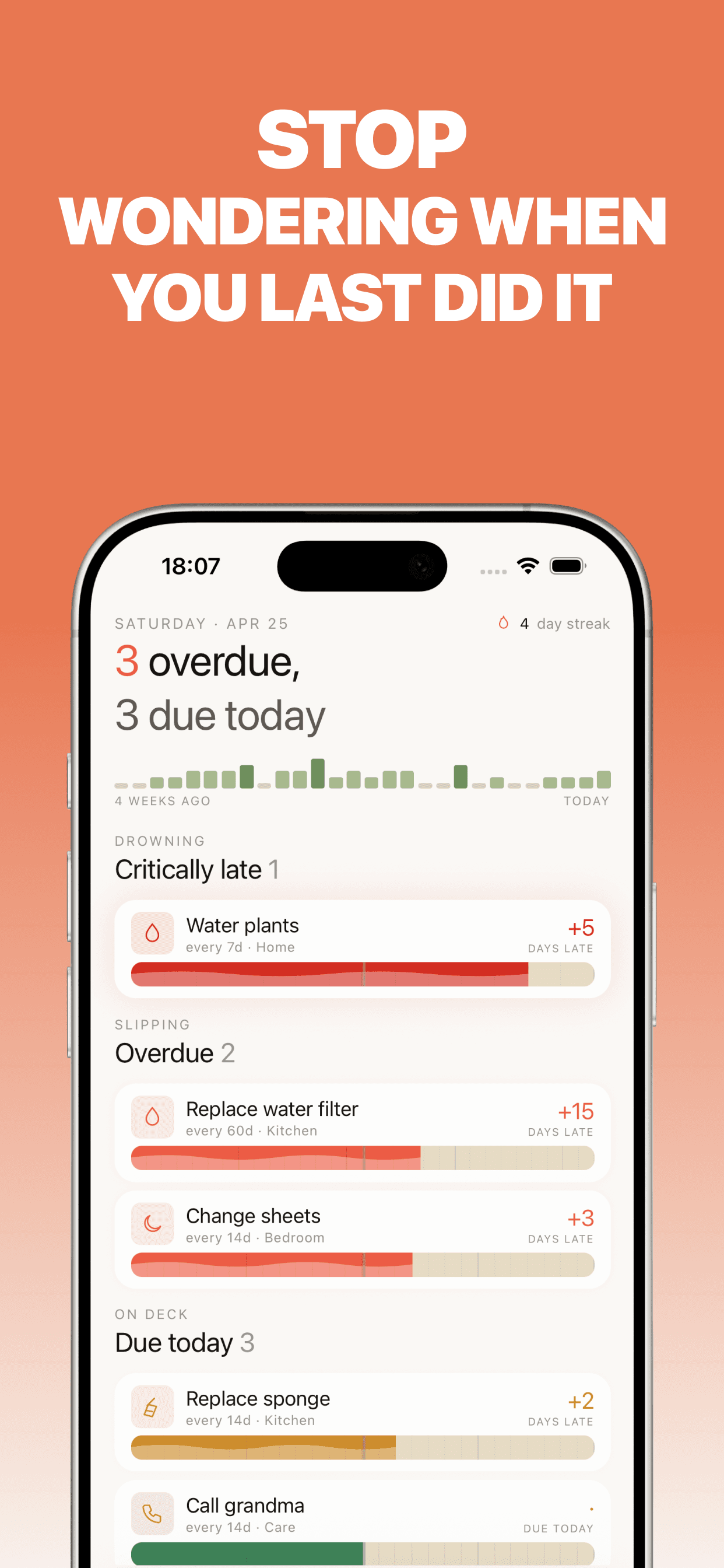 LastWhen hero screenshot